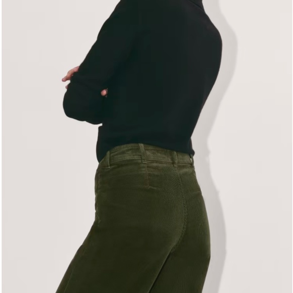 NWOT Sold out Everlane Way High Sailor Cords - Dark Forest - 4 - Picture 4 of 8